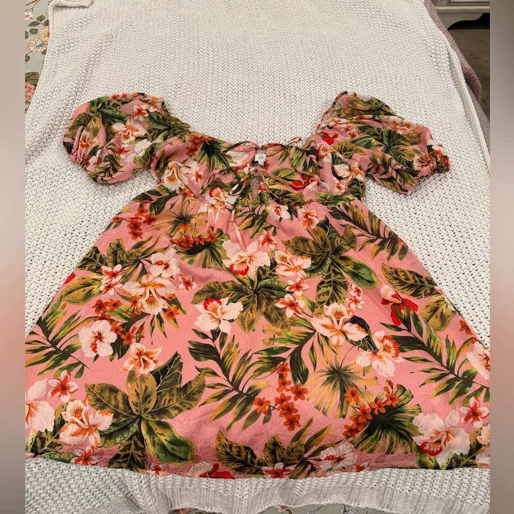 NSR Tropical Floral Dress